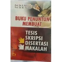 Buku Penuntun Tesis Skripsi Disertasi dan Makalah Buku Alat Tulis Buku di Carousell