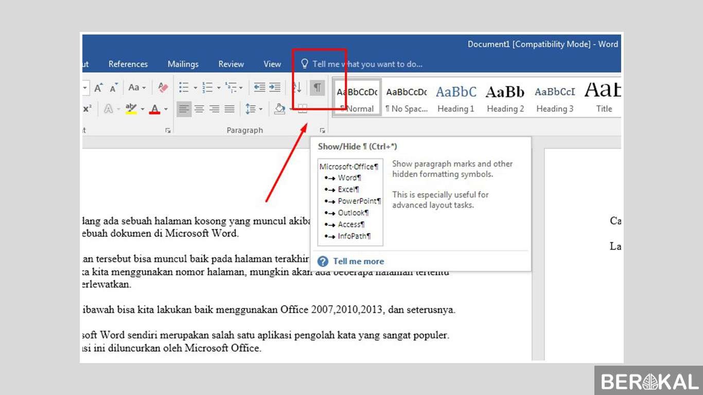 Hapus Halaman di Word Panduan Mudah Lengkap - LKomBis
