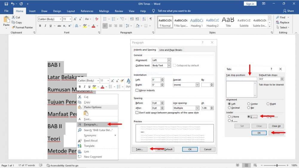 Ternyata Ini 5 Cara Menghentikan Tab di Word 2007 Supaya Tidak Berubah Secara Permanen