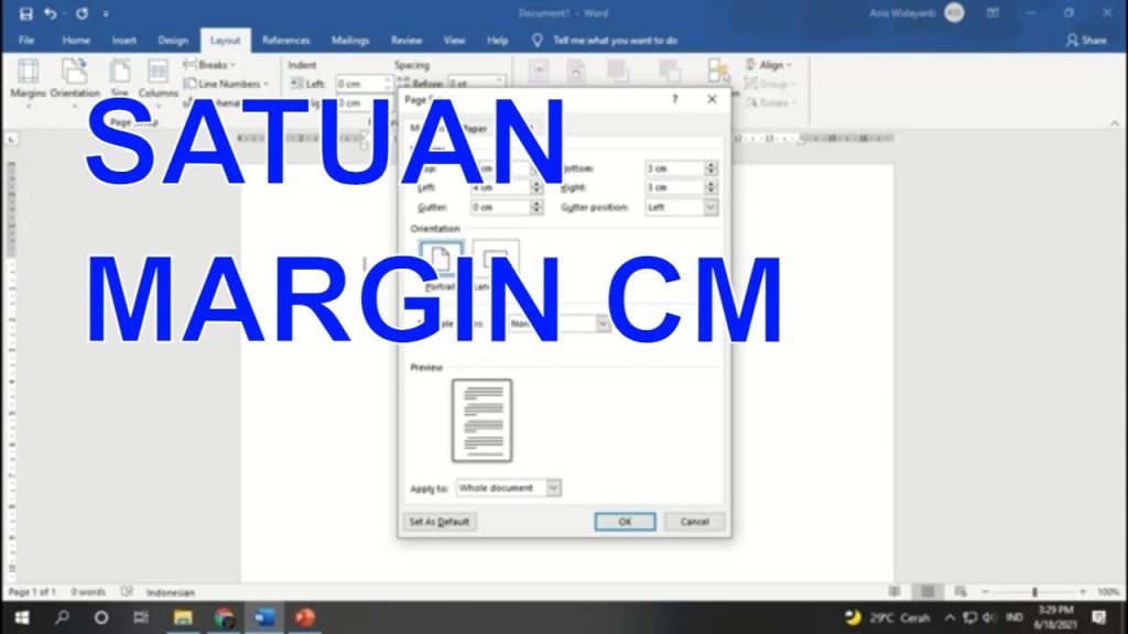 Ternyata Mudah Ini Rahasia Cara Mengubah 2 ke 2 cm di Microsoft Word 2016 yang Benar