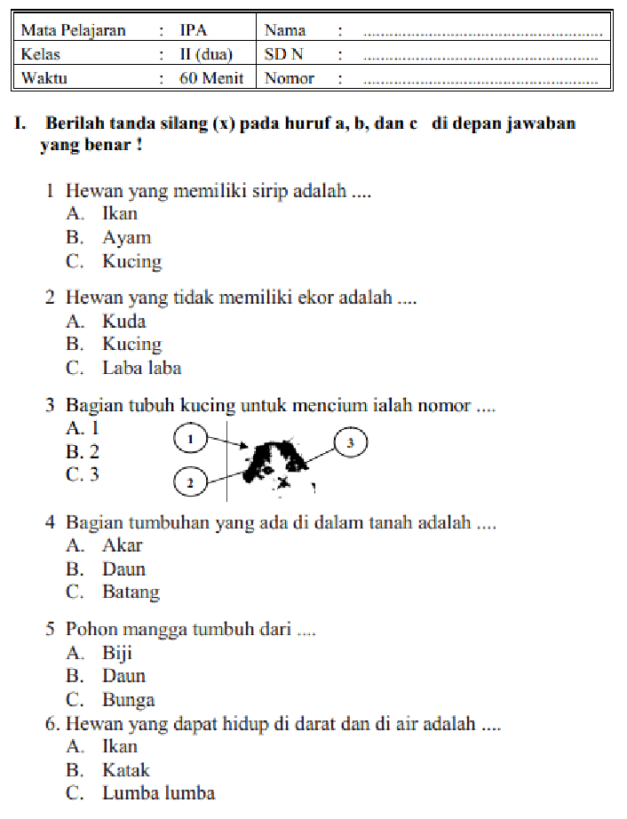 Soal Soal Ipa - Piffle me Soal Soal Ipa - Piffle me
