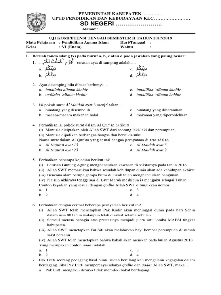 Soal Pts Matematika Kelas 7 Semester 1 - Piffle me Soal Pts Matematika Kelas 7 Semester 1 - Piffle me