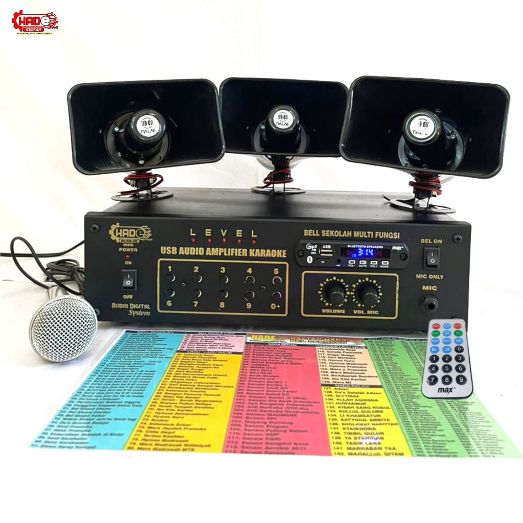 Jual BEL SEKOLAH MANUAL 260 NADA PLUS AMPLIFIER INTERNAL 3 SPEAKER