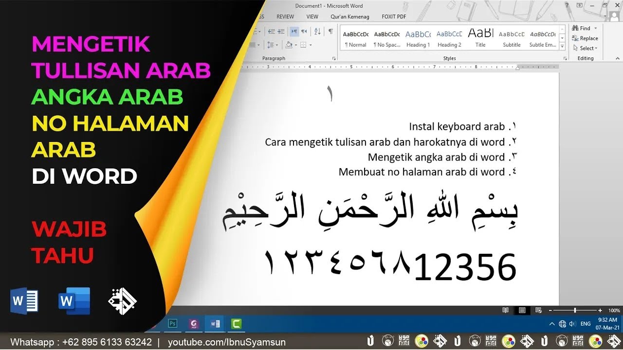 Solusi Nomer Word Berubah Menjadi Arab: 3 Langkah Ampuh dan Terbukti Sebelum Terlambat
