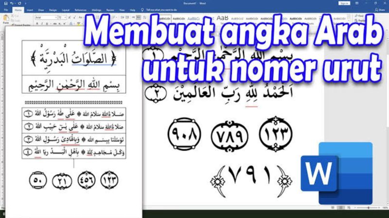 Terbukti! Solusi Nomor Word Berubah Menjadi Arab Mudah dan Cepat Sebelum Dokumen Rusak