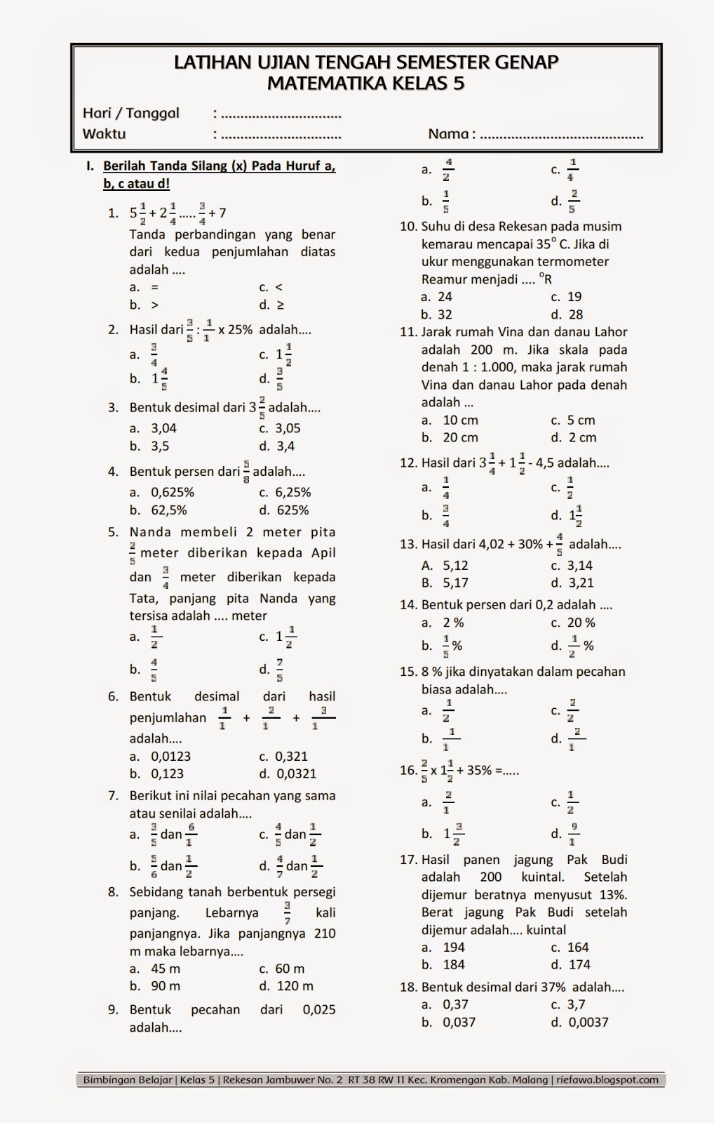 Ternyata Ini 7 Contoh Soal Matematika Kelas 10 Semester 2 dan Pembahasannya yang Sering Muncul di Ujian