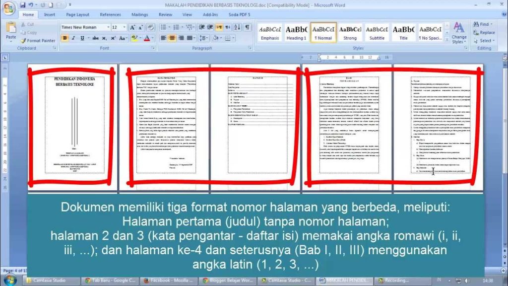 Ternyata Selama Ini Banyak yang Salah, 3 Cara Mengubah No Halaman Berbeda pada Ms Word untuk Skripsi Agar Cepat Selesai