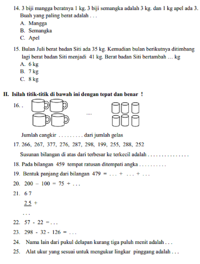 Rahasia Sukses Menjawab Soal Ulangan PJOK Kelas 2 Semester 1 Agar Nilai Sempurna